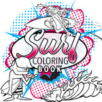 Surf Coloring Book