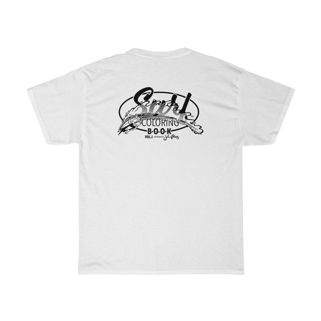 Surf Coloring Book - John Glomb Logo Tee Vol.1