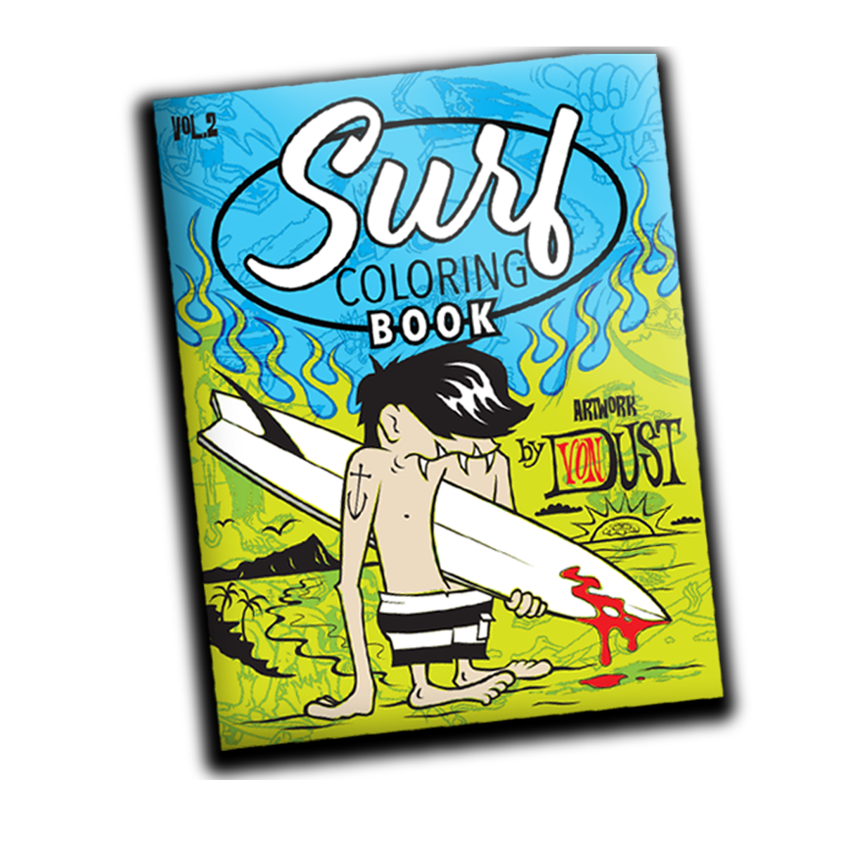 Surf Coloring Book Vol 2